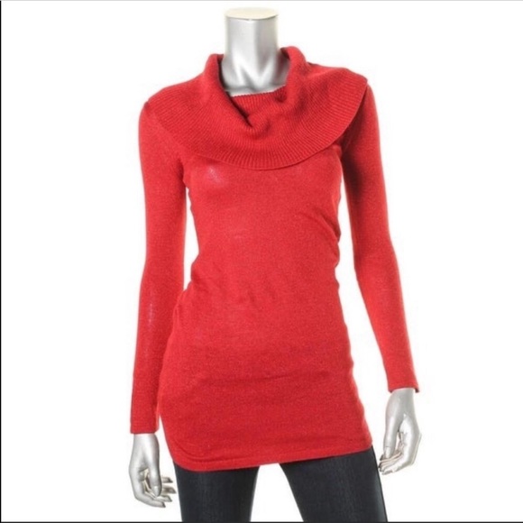 Energie illiana metallic cowl tunic … - Picture 1 of 5